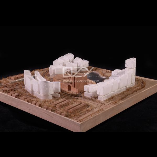 1/100 Malaysia Masterplan Concept Model