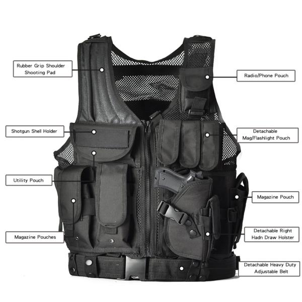 Outdoor Tactical Gear Vest CS Field , Improved Outer Tactical Vest