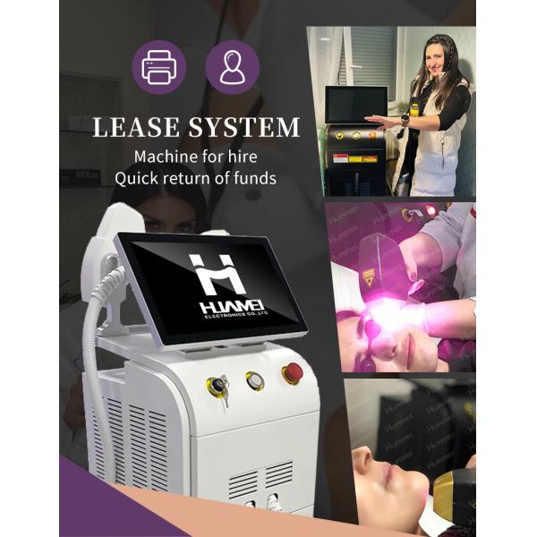 Weifang Huamei 4 Wavelength 755 808 1064nm Diode Laser Hair Removal Titanium ICE Laser