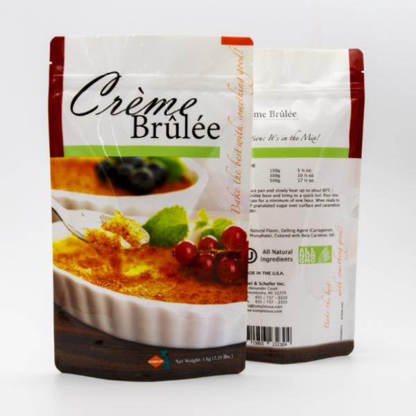 High-Quality Doypacks For Baked Goods Packaging With Custom Printing And Resealable Ziplock.