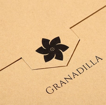 Recyclable Double Door Kraft Paper Gift Box CMYK PMS UV Hot Stamping