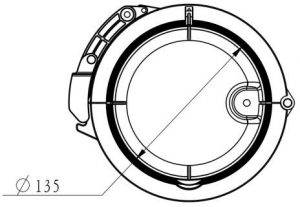 Fiber Optic Vertical Splice Closure-ZCSC-D096-01(7231206)