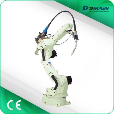 Stainless Steel Seamless Robotic Laser Welding Machine 6 Axis Water Cooling System