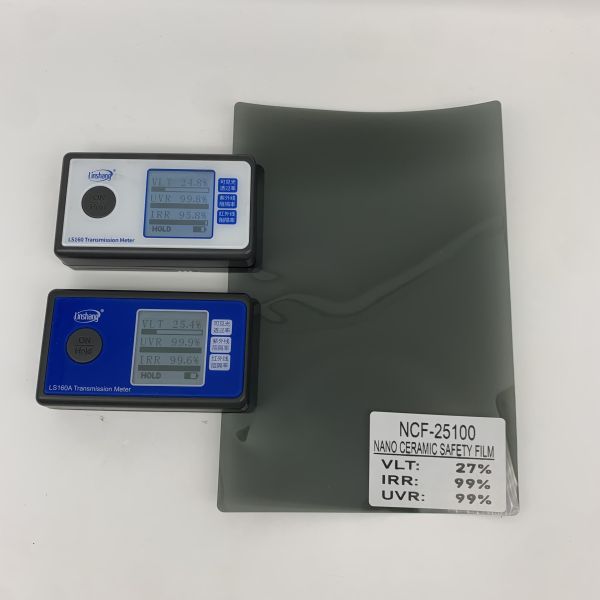 Nano Ceramic Safety Film with 99% IRR and 99% UVR for High Heat Rejection Car Window Tint Film 3mil Thickness