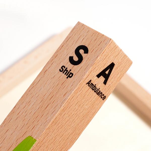 New Wooden Montessori 4 in 1 Animal Block Puzzle Toy Preschool Educational Toys Fine Motor Developmental for Baby Boys Girls