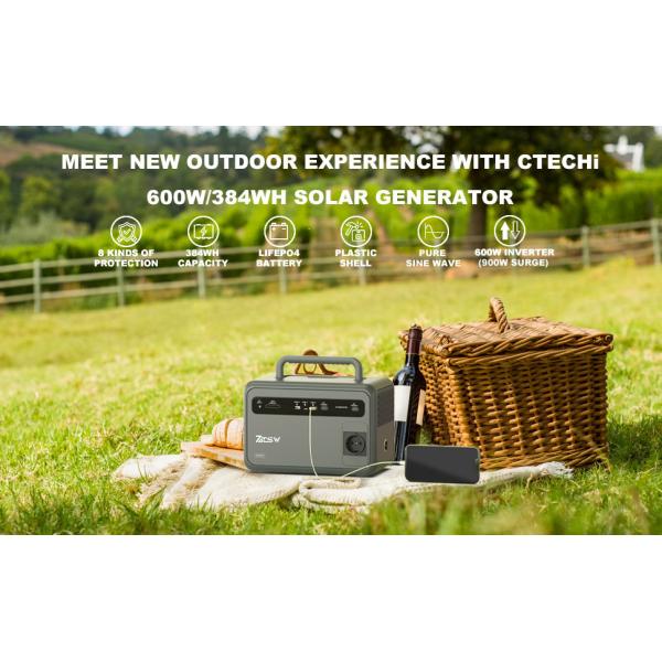 banco portátil do poder do isqueiro Lifepo4 do charuto da central elétrica 700W 110v 220v