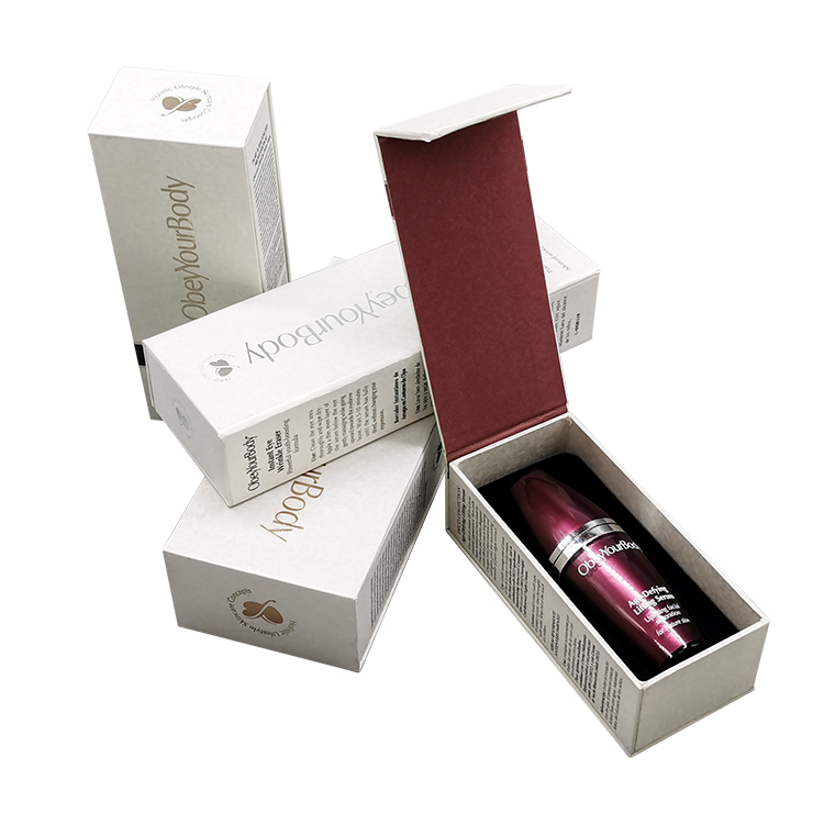 Pantone Color Printing Luxury Beauty Gift Box Glossy Lamination Damp Proof