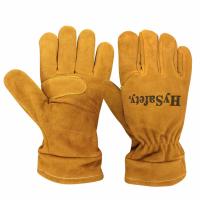Sapador-bombeiro Gloves da luva da destreza NPFA1977, luvas de couro do fogo do Wildland