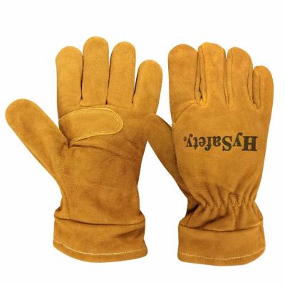 Sapador-bombeiro Gloves da luva da destreza NPFA1977, luvas de couro do fogo do Wildland