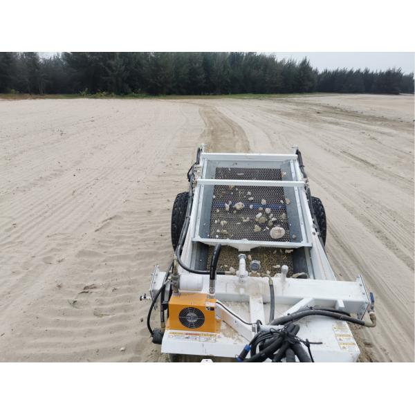 Industrial 1400mm Cleaning Width Steel Beach Sand Cleaning Machine with High Speed