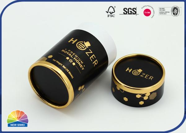 Tubo de empacotamento impresso Digitas de carimbo de bronze do papel do produto comestível