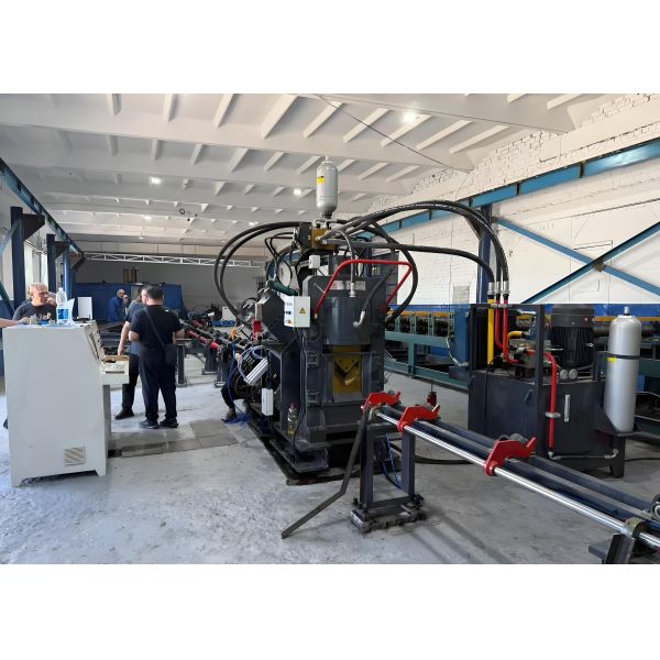 Galvanized Angle Steel Processing CNC Angle Line JNC1616 Wind Power Tower Components