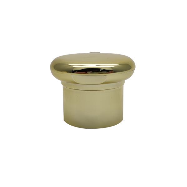 30.4mm Height 24/415 Plastic Flip Top Cap Electroplating Crown Shape