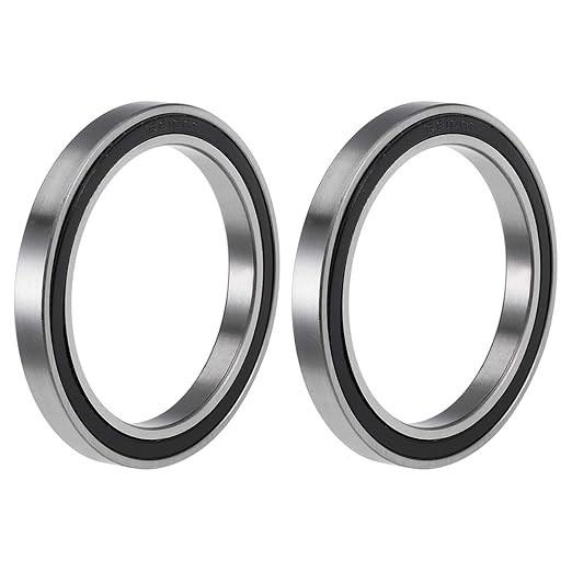 Thin Wall Deep Groove Ball Bearing 50mm Double Sealed Chrome Steel 6810-2RS Bearing