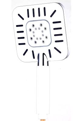 Square shape one function chrome plating high pressure water saving bathroom hand shower