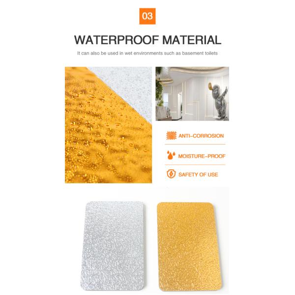 Огнеупорное доказательство прессформы панели стены облицовки древесины панели пульсации воды