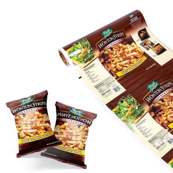 45-150 microns Food Laminated Packaging Rolls