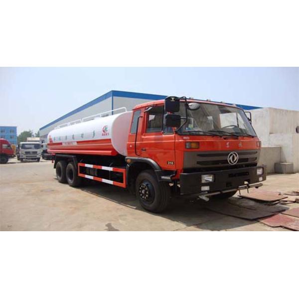 Dongfeng 6x4 20000L 210hp Water Bowser Truck Double Back Bridge