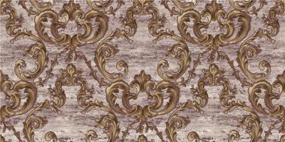 Room Decoration Deep Embossed Wallpaper Washable European Style Wall Covering