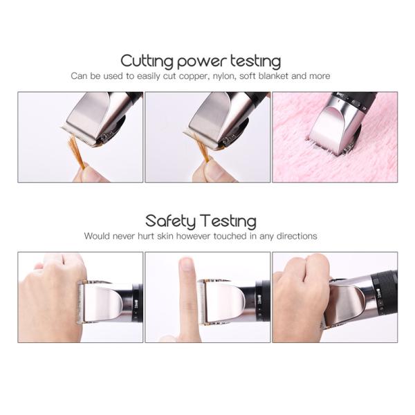 Low Vibration Professional Hair Clippers / Hair Trimmer Machine Cable Length 1.8m