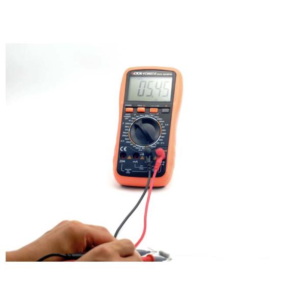 Вольтамперомметр VC9807A+ DCA ACA портативный Dmm ACV DCV Handheld цифровой