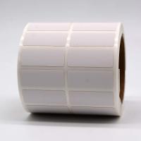 Étiquettes adhésives à haute température de 25 mm x 10 mm 1 millimètre de mat blanc