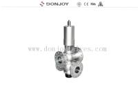 Valve sanitaire de DN40 Mixproof avec l'actionneur pneumatique