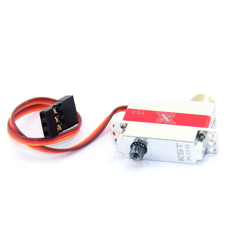 Hot Sales KST X08 V3.0 Servo Metal Gear Digital 0.09sec Micro Glider 2.8kg Servo Motor Robot UAV Hobby Education