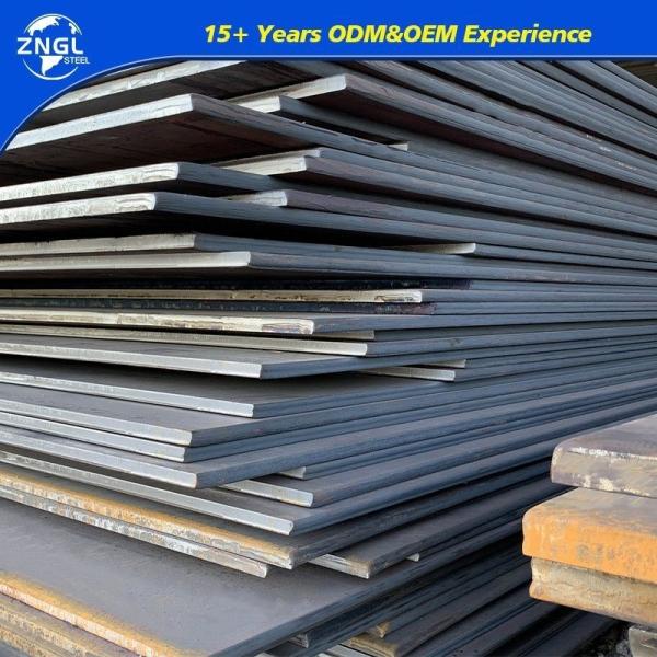 Plaque d'acier au carbone laminée à chaud de 60 mm d'épaisseur Longueur 1-6 m pour ASTM A36 S355 Q235 Q345 S235
