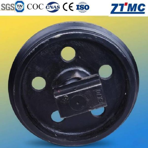 OEM 1020715 Forging Mini Excavator Front Idler Wheel For Hitachi Mini Excavator