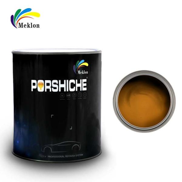 Durable Heatproof Orange Red Car Paint , Odorless Metallic Spray Paint For Cars