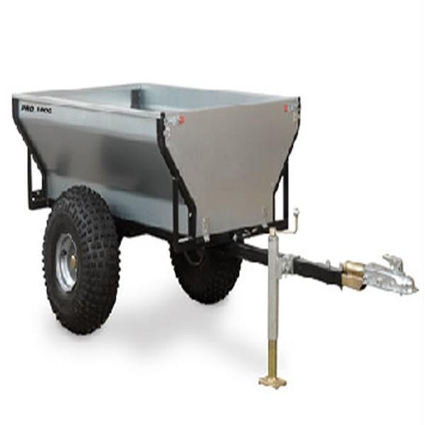 Cargo Atv Trailer For Hauling Wood Galvanized Box Trailer 500kgs
