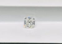 o laboratório 1.16Ct cortado oval excelente criou os diamantes que brancos o coxim deu forma