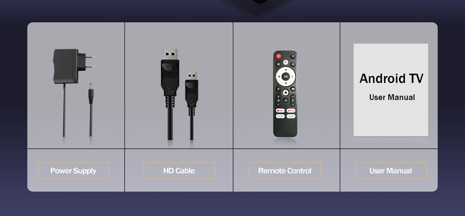 4K Ultra HD Android TV Box R69 Plus Smart Streaming Media Player with High-Speed 5G WiFi, Bluetooth, Support Popular Streaming Apps & 3D Movies, All-in-One Setup for Living Room