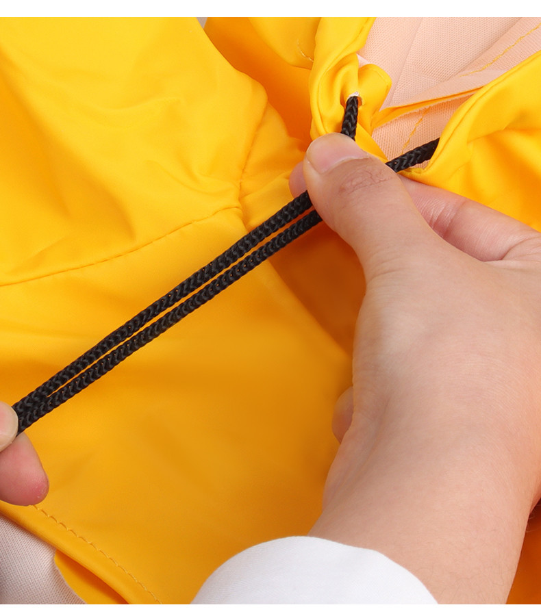 Водонепроницаемый материал Дорожный пальто для домашних животных Пончо типа Большая собака Одежда для домашних животных Одежда и аксессуары