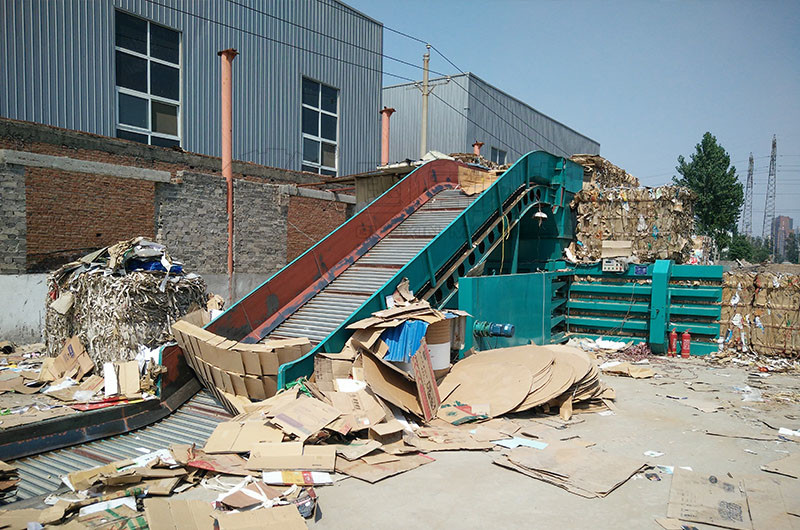 Forças ambientais Estação de triagem de resíduos domésticos para resíduos urbanos domésticos