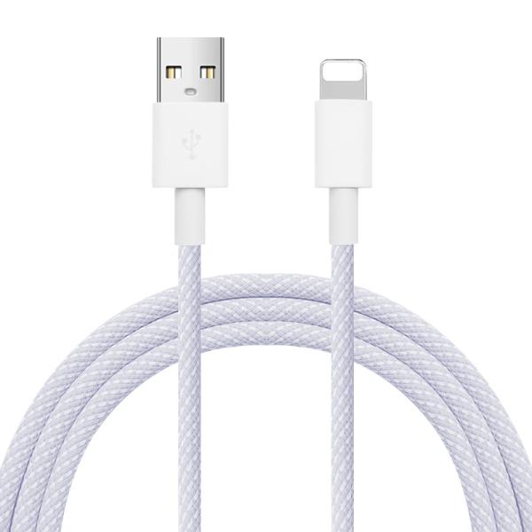2-Pack Tangle-Free Braided Cable MFi-Certified Alternative for OEM Support and Customized Needs