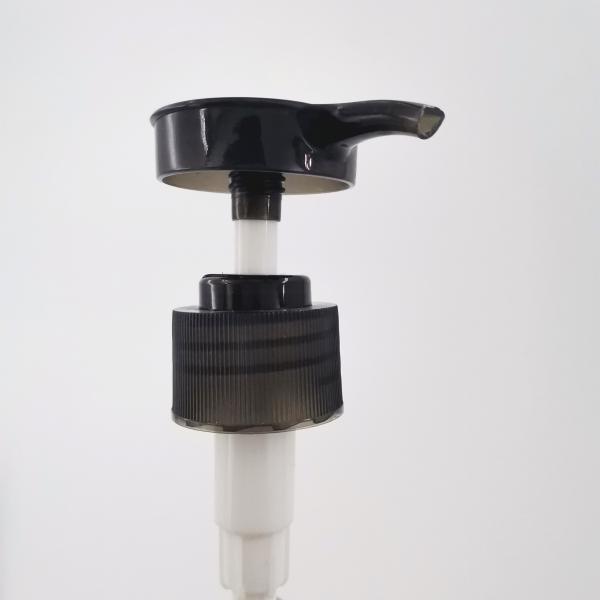 Cosmetic 0.2ml/T Plastic Treatment Pump For Shampoo Bottles Plastic Lotion Dispenser