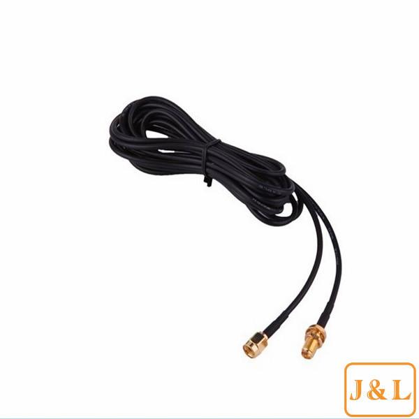 5M Antenna WIFI RP-SMA Female to Male Extensionl Cable