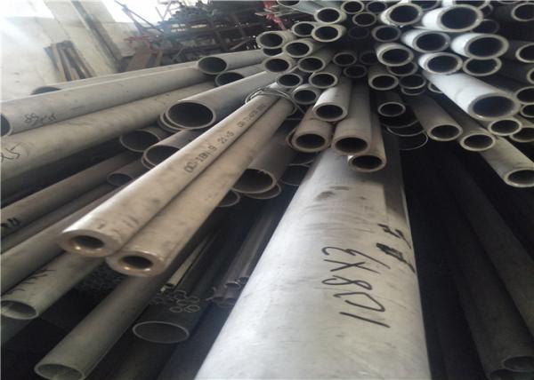 2507 Stainless Steel Round Pipe , Threaded Steel Pipe For Industry Application
