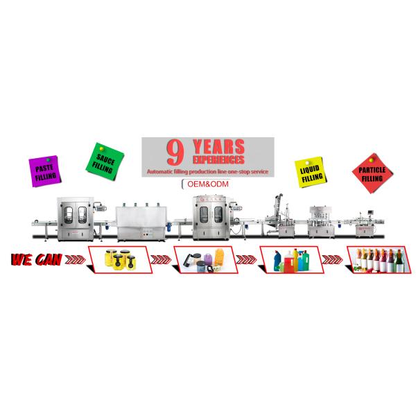1 Head Capping Small Scale Filling Packing Line Machine for Multifunctional Test Tube