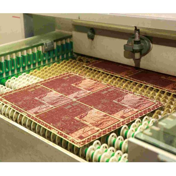 Разнослоистая плата с печатным монтажом 1OZ 4 маска припоя Pcb FR4 TG170 слоя разнослоистая голубая