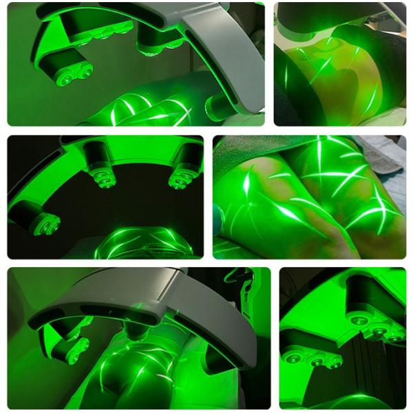 10d Emerald Laser Machine Therapy Non Invasive Fat Loss 635nm 532nm Slimming