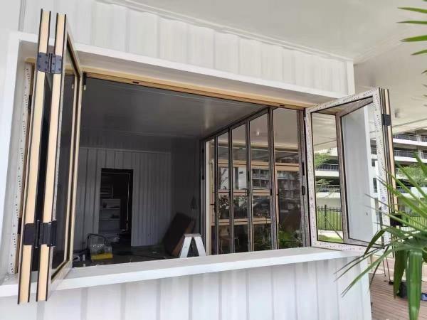 Superhouse Aluminium Glass Corner Residential Window Design / L Shaped Window / Corner Butt Joint Glass