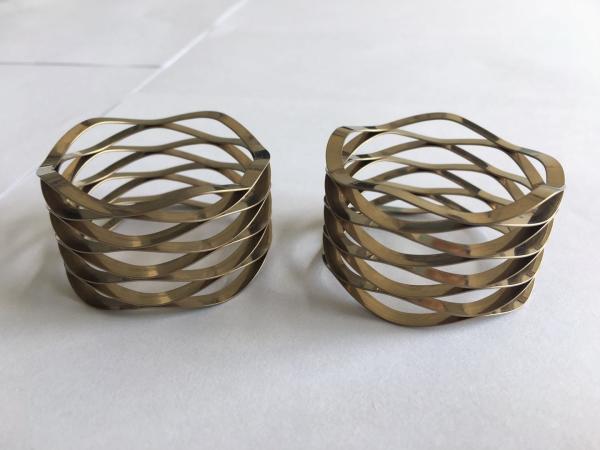Custom High Precision Stainless Steel Serpentine Square Wire Wave Disc Spring