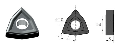WNMG060408-DR,WNMG060408-PM,WNMG080404-TC,High Hardness Tungsten Carbide Inserts For Non Grinding Turning Tools