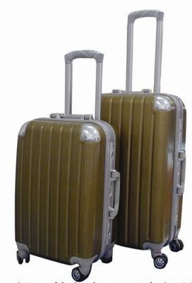 Aluminum Mouth PC ABS travel trolley luggage cases bag from baigou biggest factory price