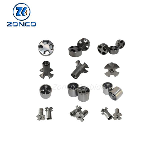High Precision Mwd / Lwd Tungsten Carbide Wear Parts Stator Rotor Customized