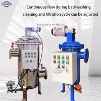 Filtragem de água industrial de alta produtividade limpeza de filtros conveniente aço inoxidável