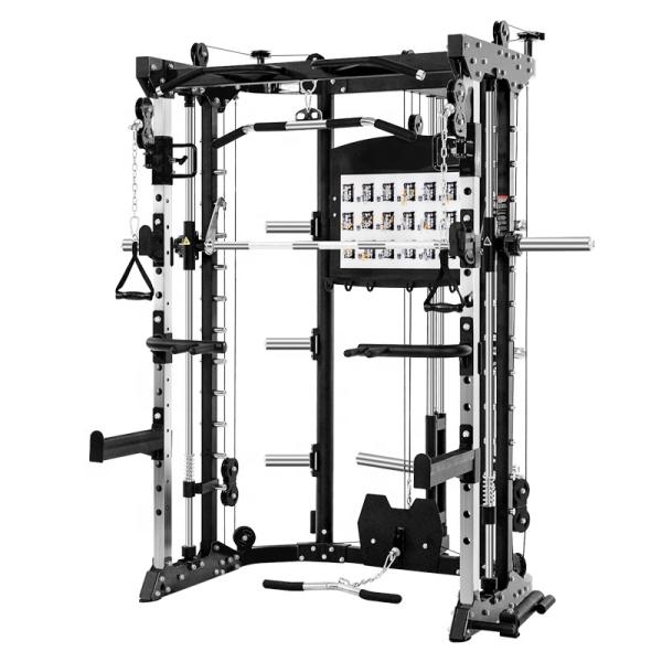 Sport Commercial Fitness Équipement de gymnase Machine d'entraînement en force Smith Power Rack